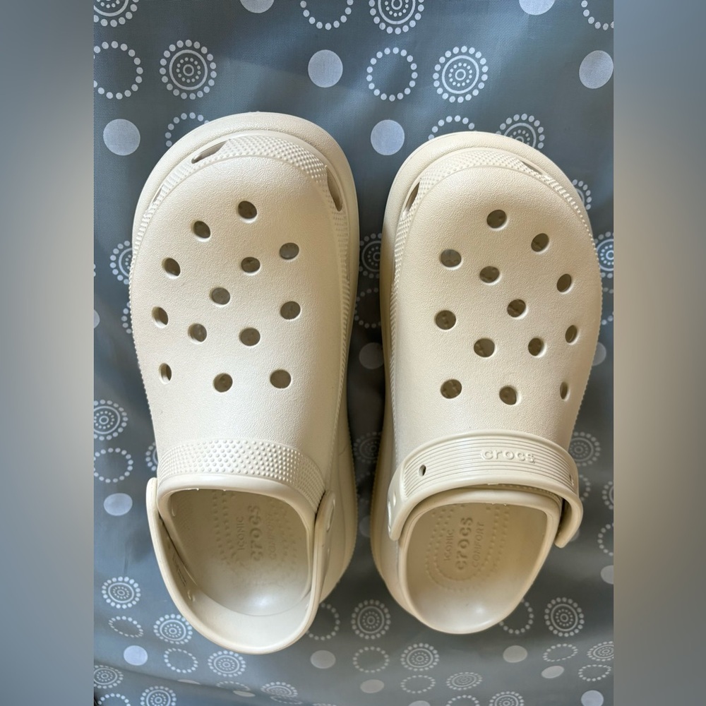 Never Worn Platform Crocs